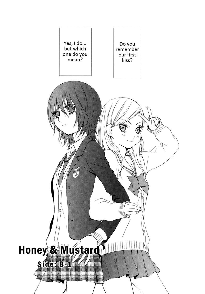 Renai Joshika Chapter 3.2 page 3 - Chapter 3.2 : Honey & Mustard: Side B-1