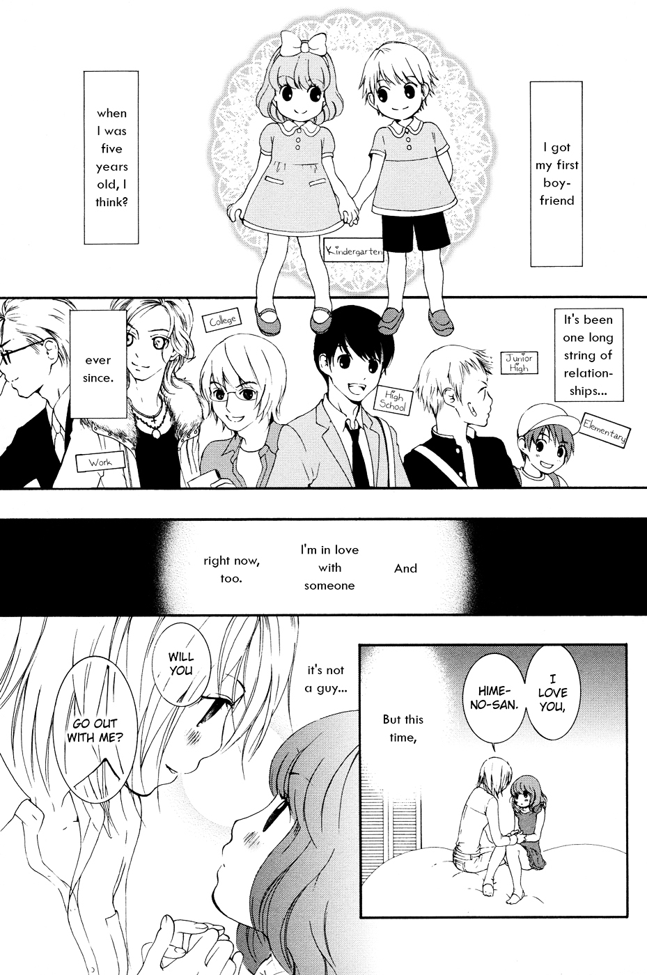 Renai Joshika Chapter 5 page 8 - Chapter 5 : [episode.5] First "Love"?