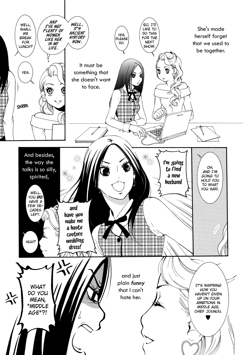 Renai Joshika Chapter 7 page 7 - Chapter 7: Queen of Hearts 1