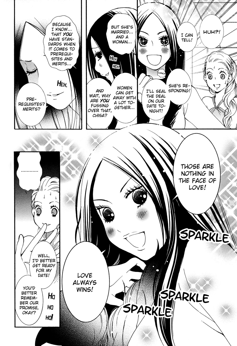 Renai Joshika Chapter 8 page 14 - Chapter 8: Queen of Hearts 2