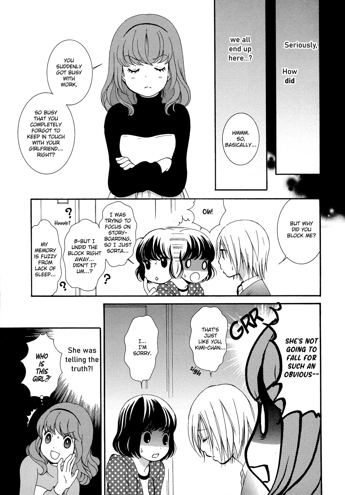 Renai Joshika Chapter 9 page 15 - Chapter 9: Hearts Intersecting