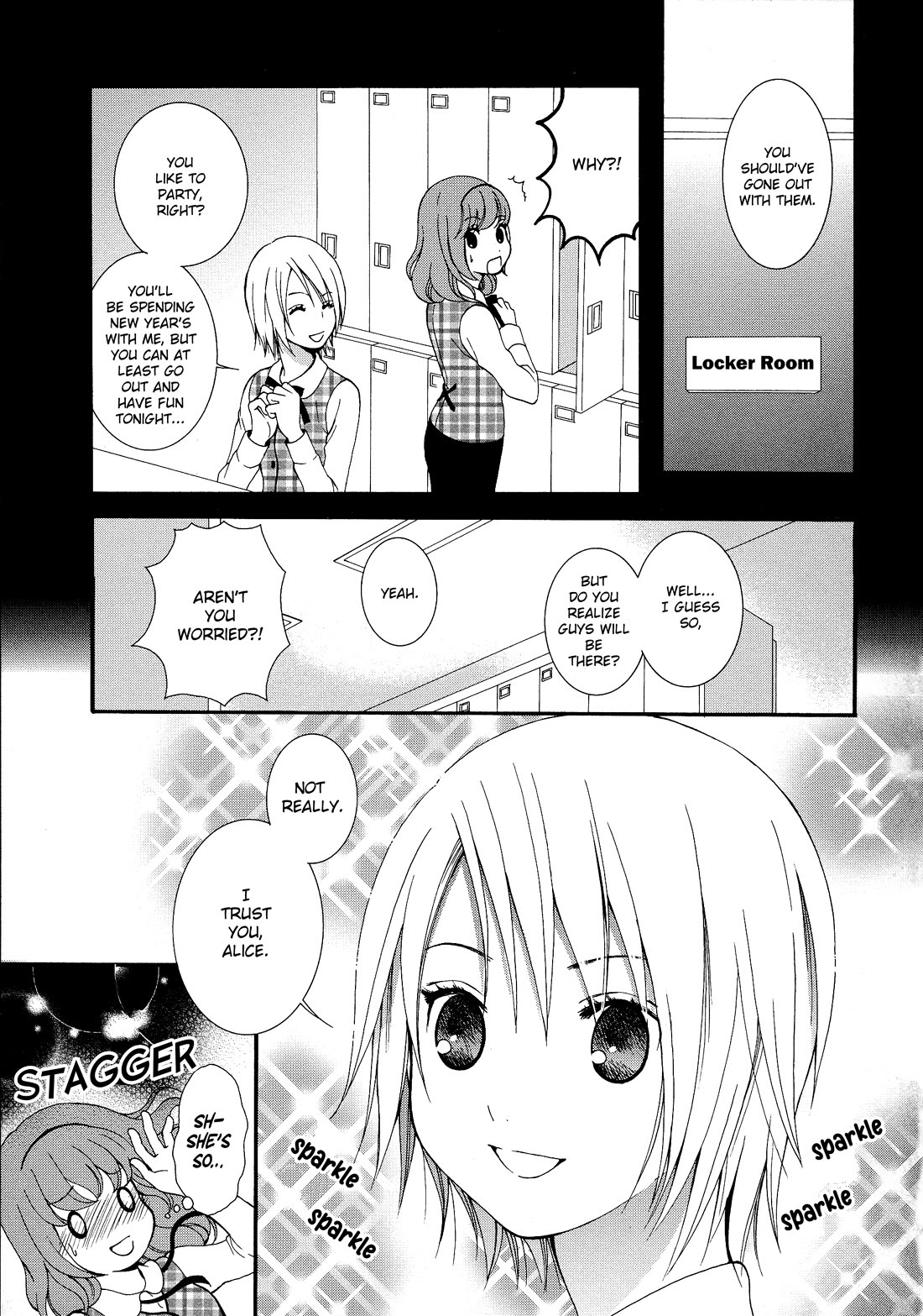 Renai Joshika Chapter 9 page 5 - Chapter 9: Hearts Intersecting