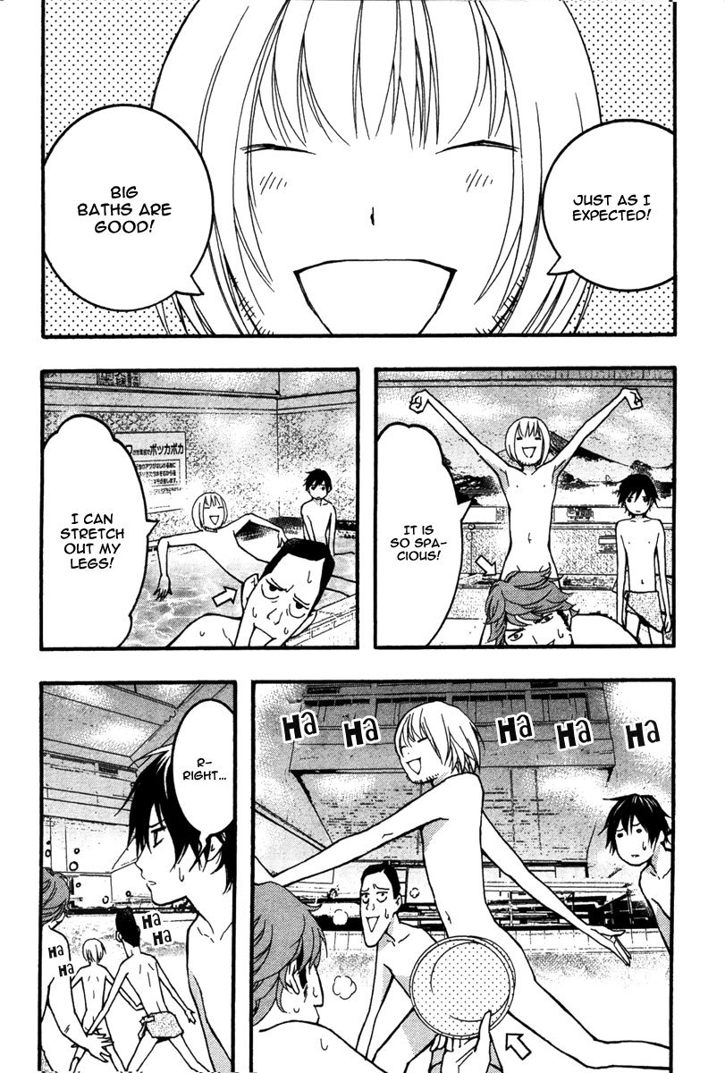 Renai Kaidan Sayoko-san Chapter 22 page 15 - Chapter 22: The Public Bath and Sayoko-san