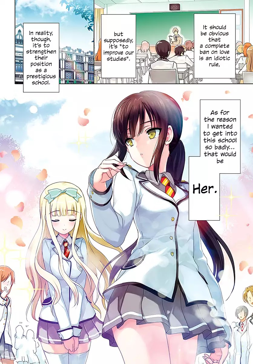 Renai Kinshi Gakuen Chapter 1 page 3 - Chapter 1: Love Ban