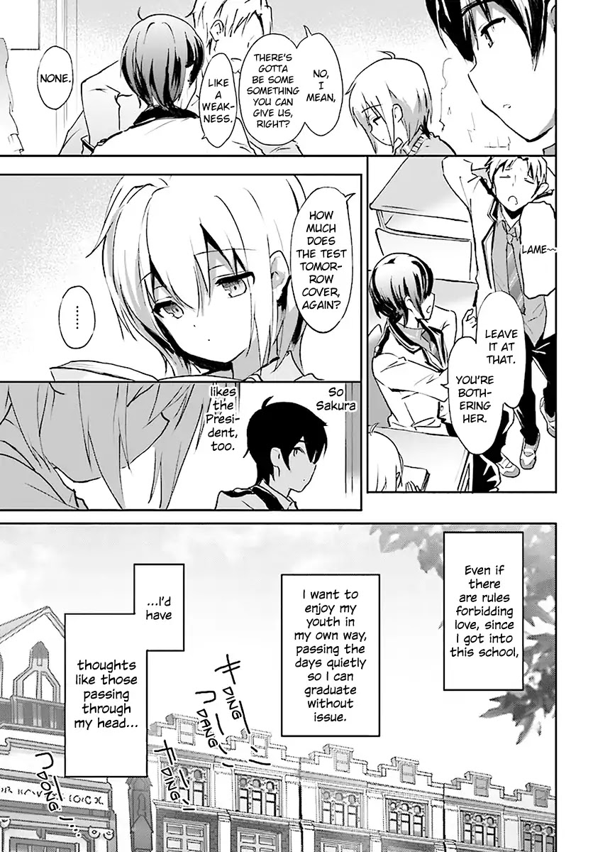 Renai Kinshi Gakuen Chapter 1 page 8 - Chapter 1: Love Ban