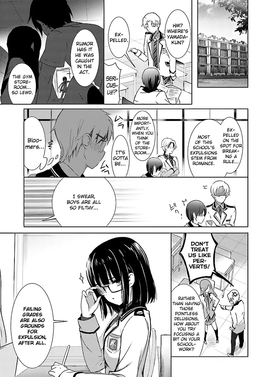 Renai Kinshi Gakuen Chapter 2 page 3 - Chapter 2: Witness