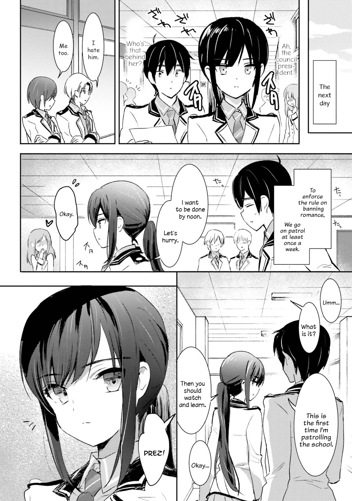 Renai Kinshi Gakuen Chapter 4 page 11 - Chapter 4: Objection of the rules