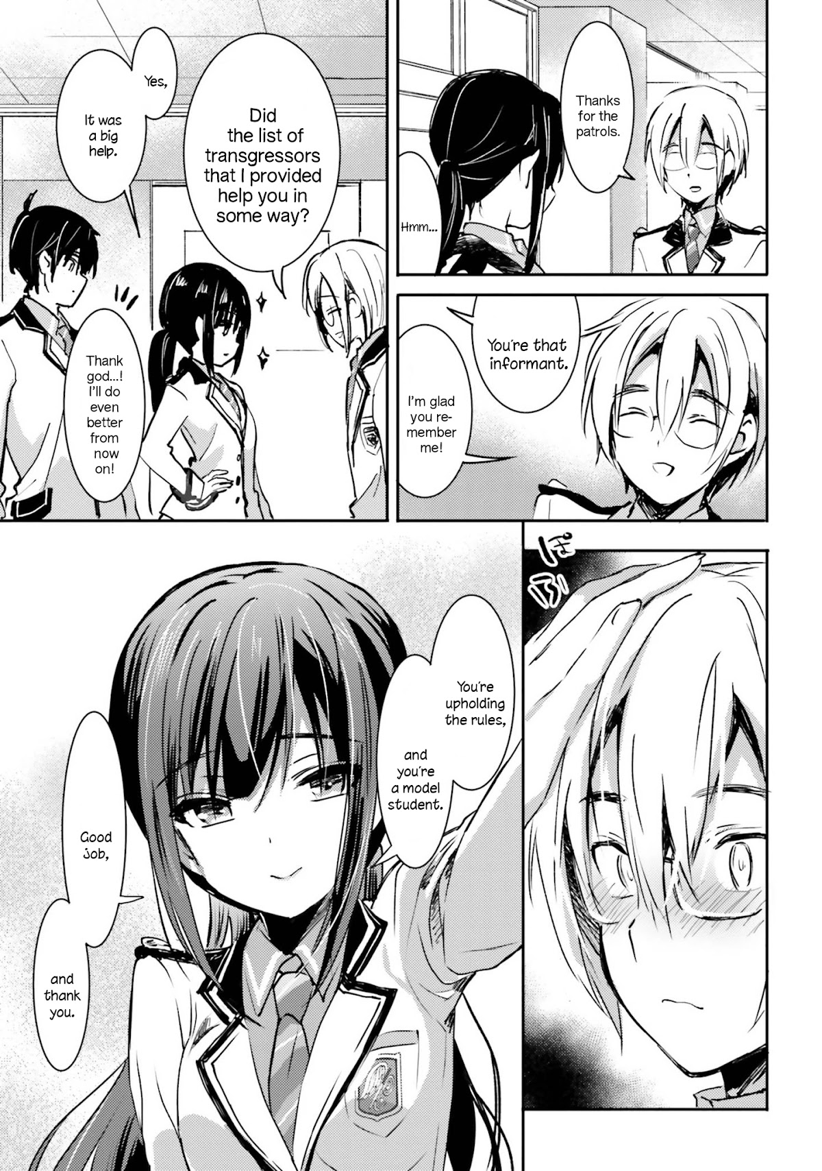 Renai Kinshi Gakuen Chapter 4 page 12 - Chapter 4: Objection of the rules