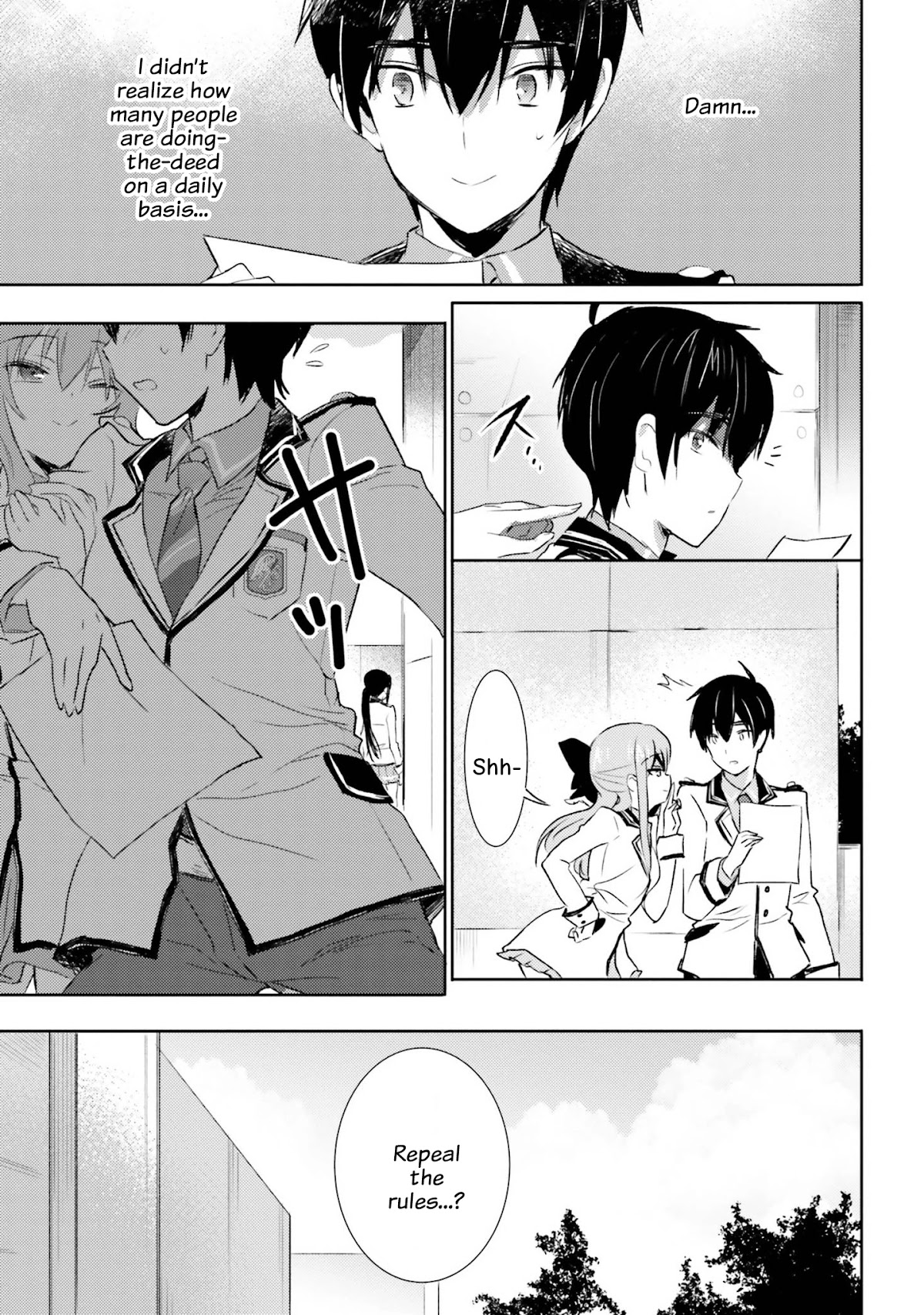 Renai Kinshi Gakuen Chapter 4 page 14 - Chapter 4: Objection of the rules
