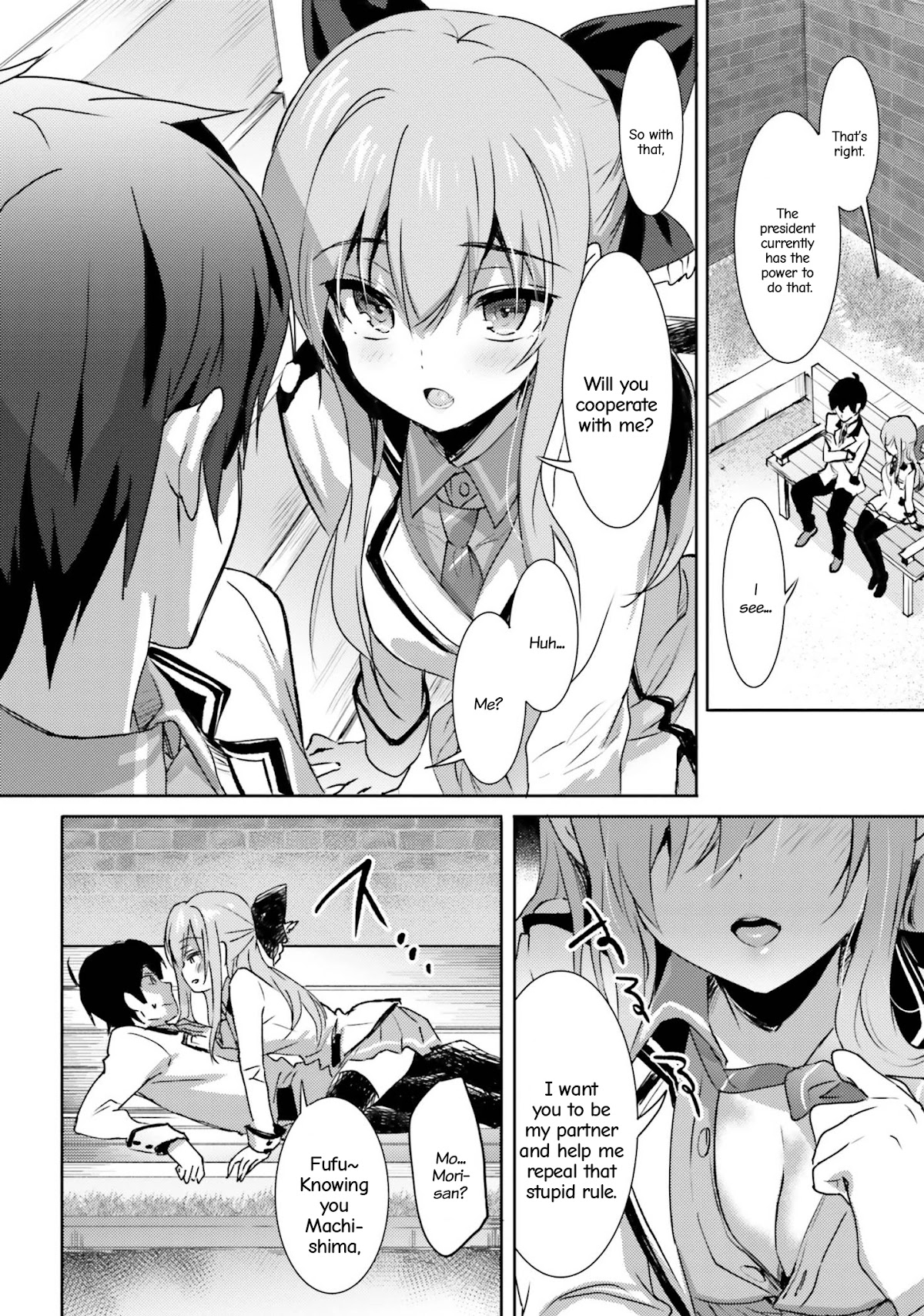 Renai Kinshi Gakuen Chapter 4 page 15 - Chapter 4: Objection of the rules