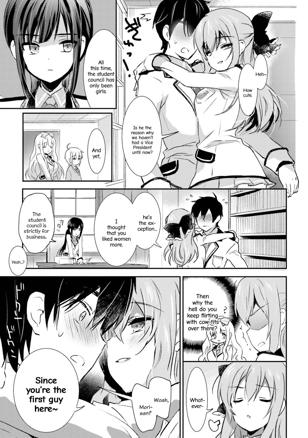 Renai Kinshi Gakuen Chapter 4 page 6 - Chapter 4: Objection of the rules