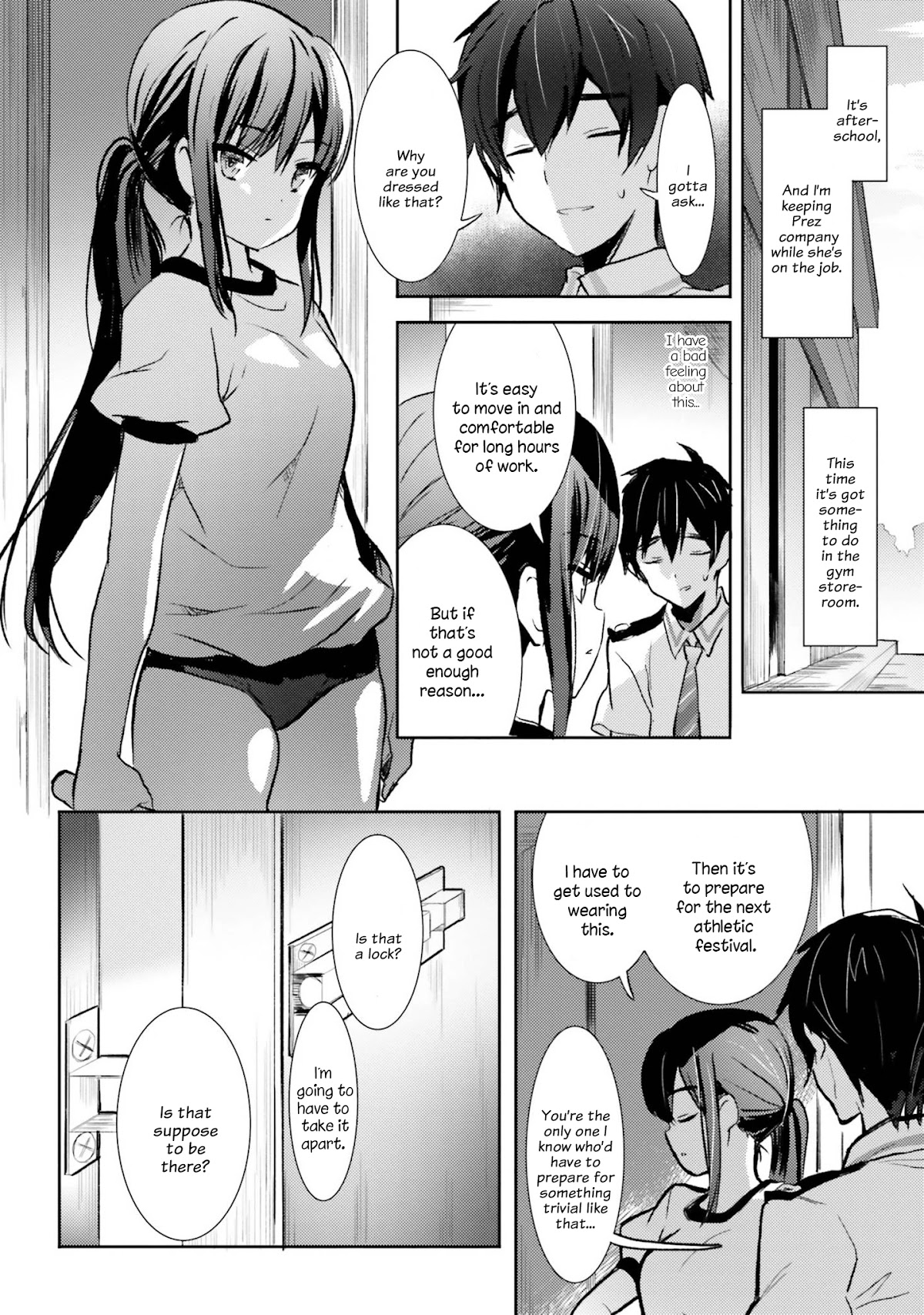 Renai Kinshi Gakuen Chapter 5 page 5 - Chapter 5: Gym Storeroom