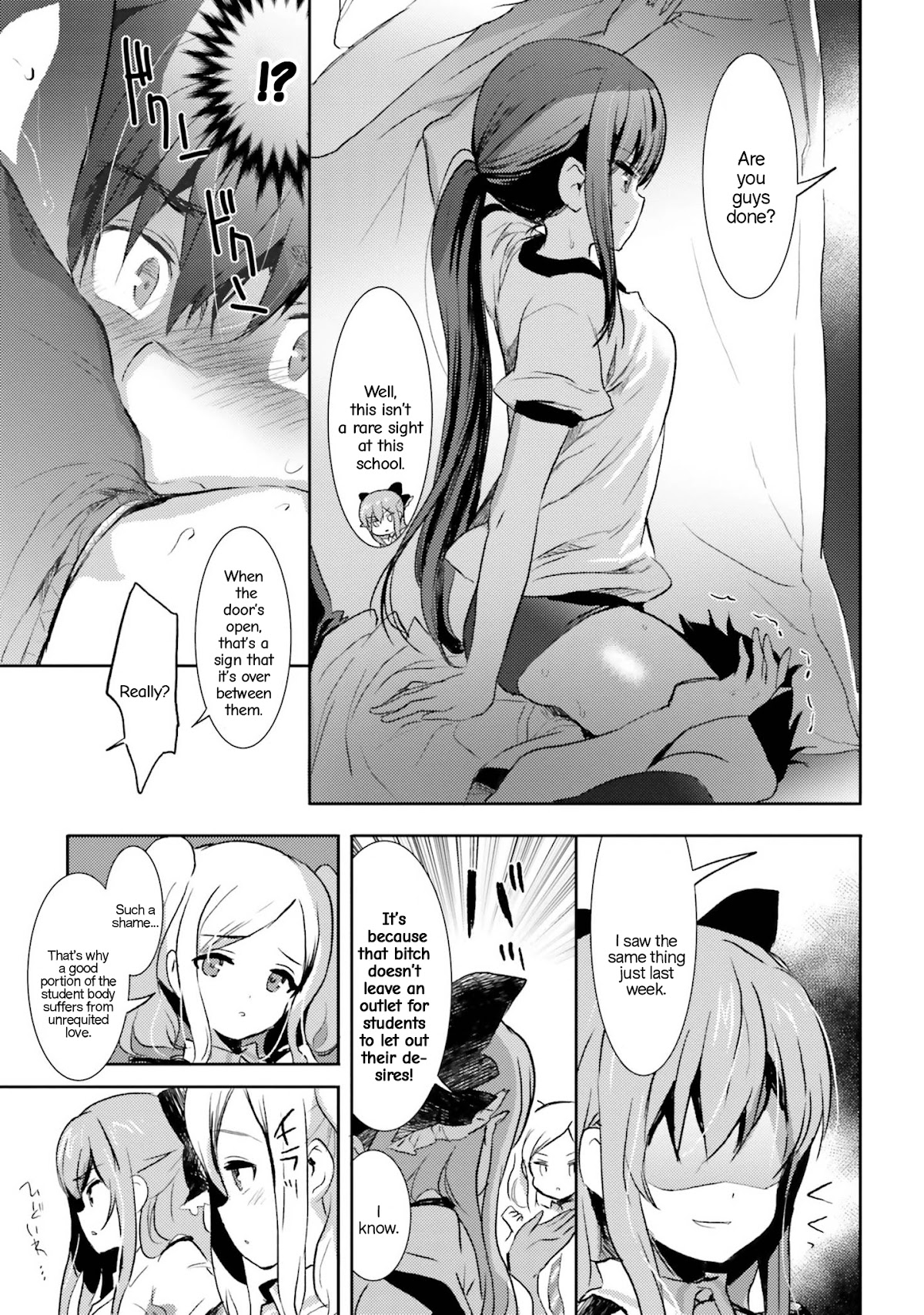 Renai Kinshi Gakuen Chapter 5 page 8 - Chapter 5: Gym Storeroom