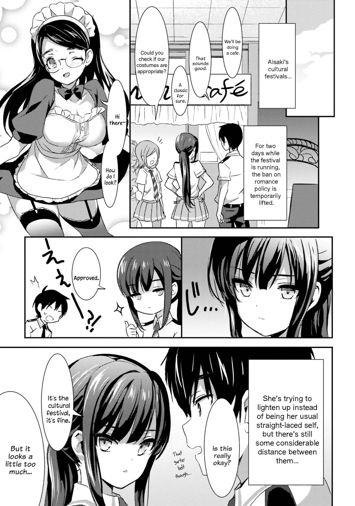 Renai Kinshi Gakuen Chapter 6 page 10 - Chapter 6: Pregnancy Rumors