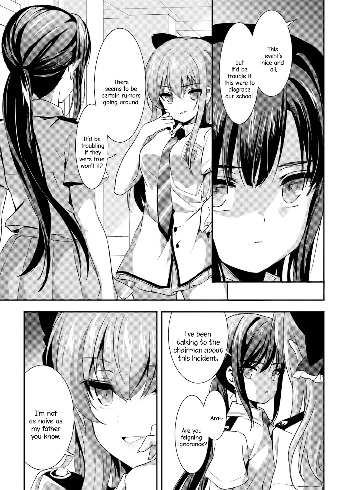 Renai Kinshi Gakuen Chapter 6 page 12 - Chapter 6: Pregnancy Rumors