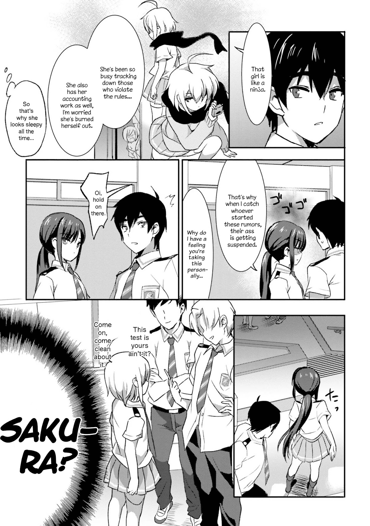 Renai Kinshi Gakuen Chapter 6 page 14 - Chapter 6: Pregnancy Rumors