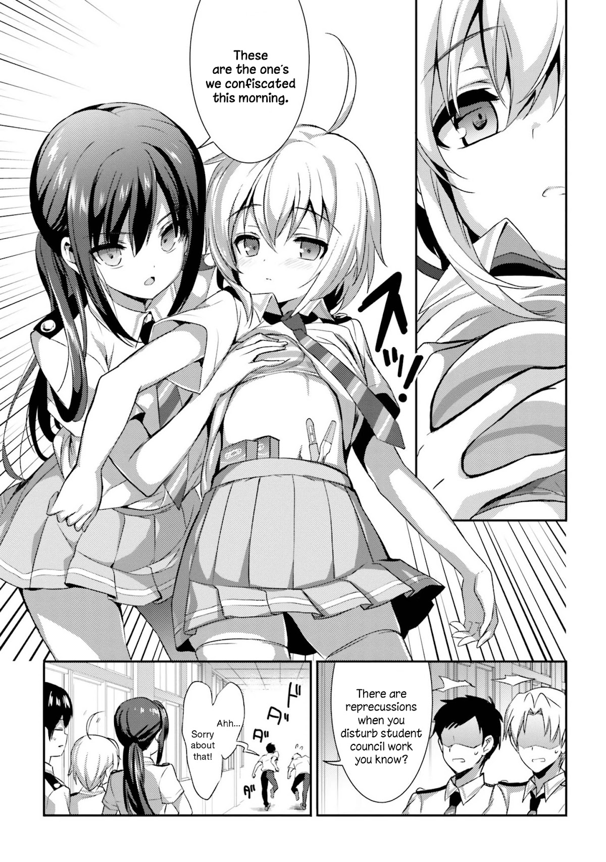Renai Kinshi Gakuen Chapter 6 page 16 - Chapter 6: Pregnancy Rumors