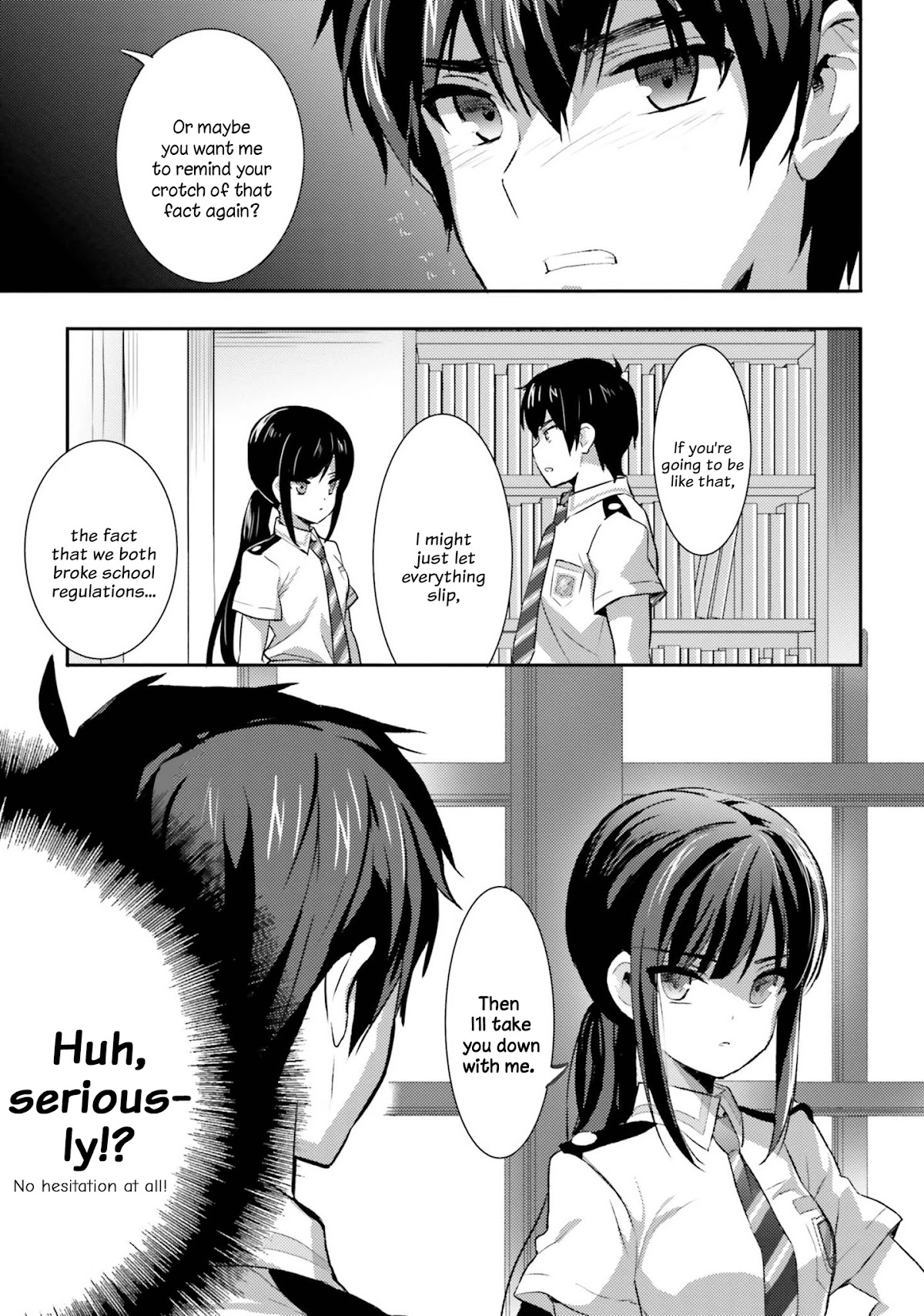Renai Kinshi Gakuen Chapter 6 page 4 - Chapter 6: Pregnancy Rumors