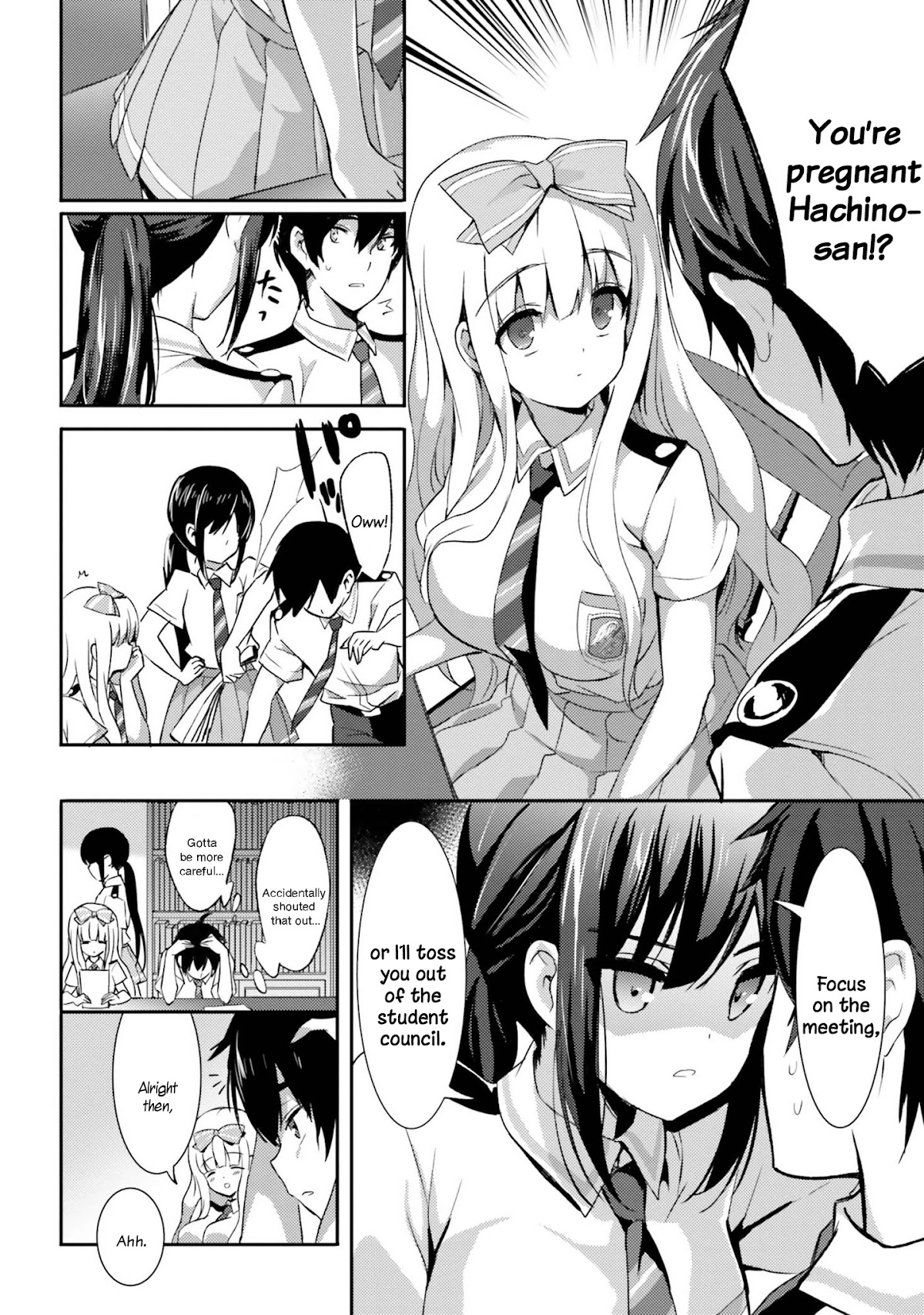 Renai Kinshi Gakuen Chapter 6 page 7 - Chapter 6: Pregnancy Rumors