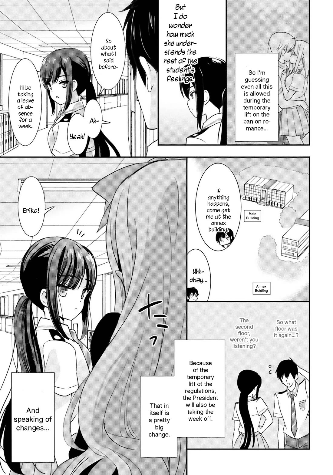 Renai Kinshi Gakuen Chapter 7 page 5 - Chapter 7: School Romance