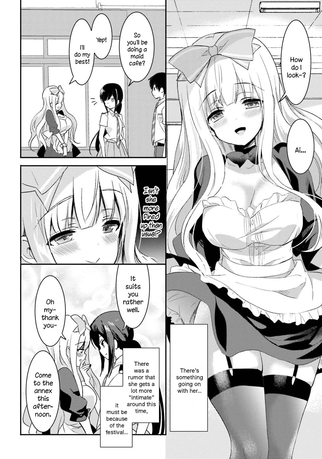 Renai Kinshi Gakuen Chapter 7 page 6 - Chapter 7: School Romance