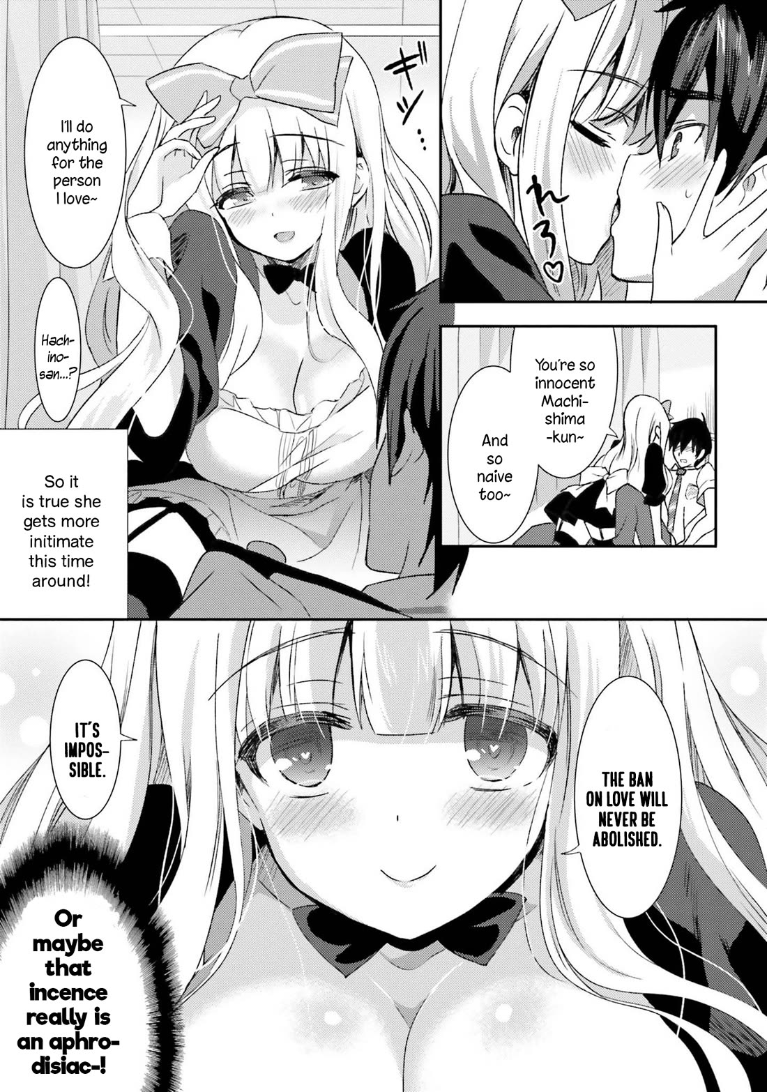 Renai Kinshi Gakuen Chapter 7 page 9 - Chapter 7: School Romance