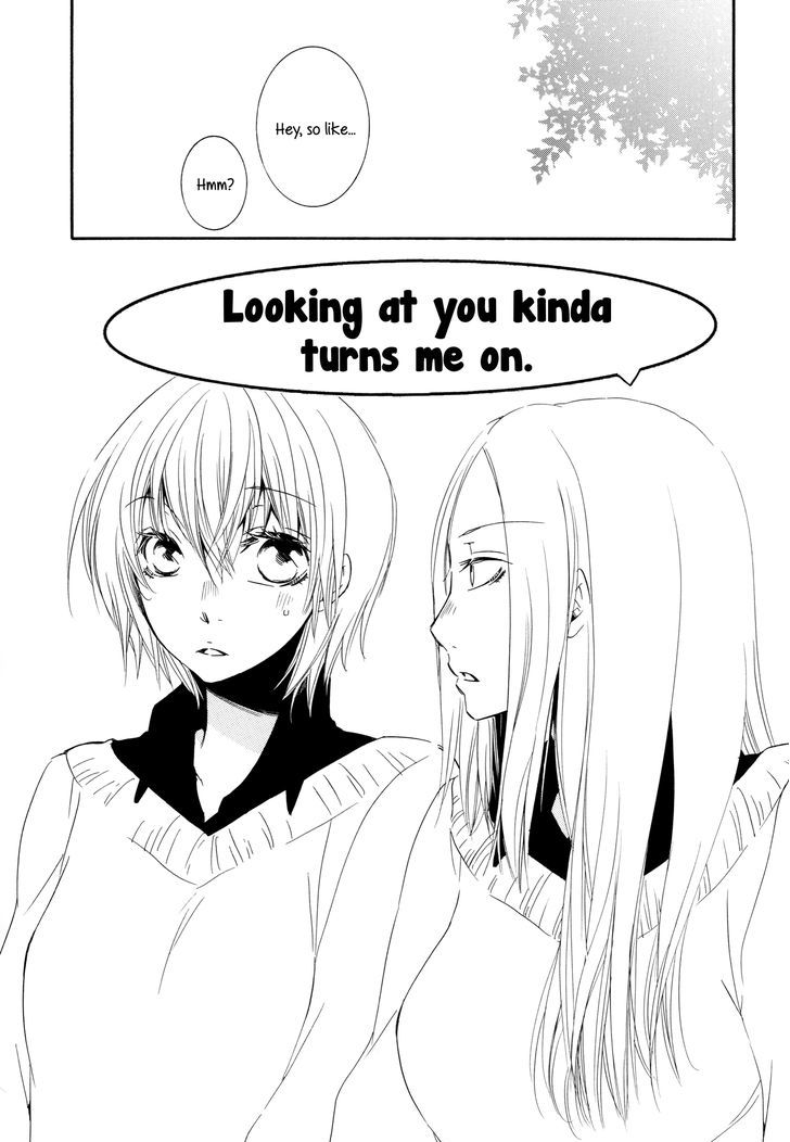 Ren'ai Log Chapter 4 page 3 - Chapter 4 : Looking At You Kinda Turns Me On