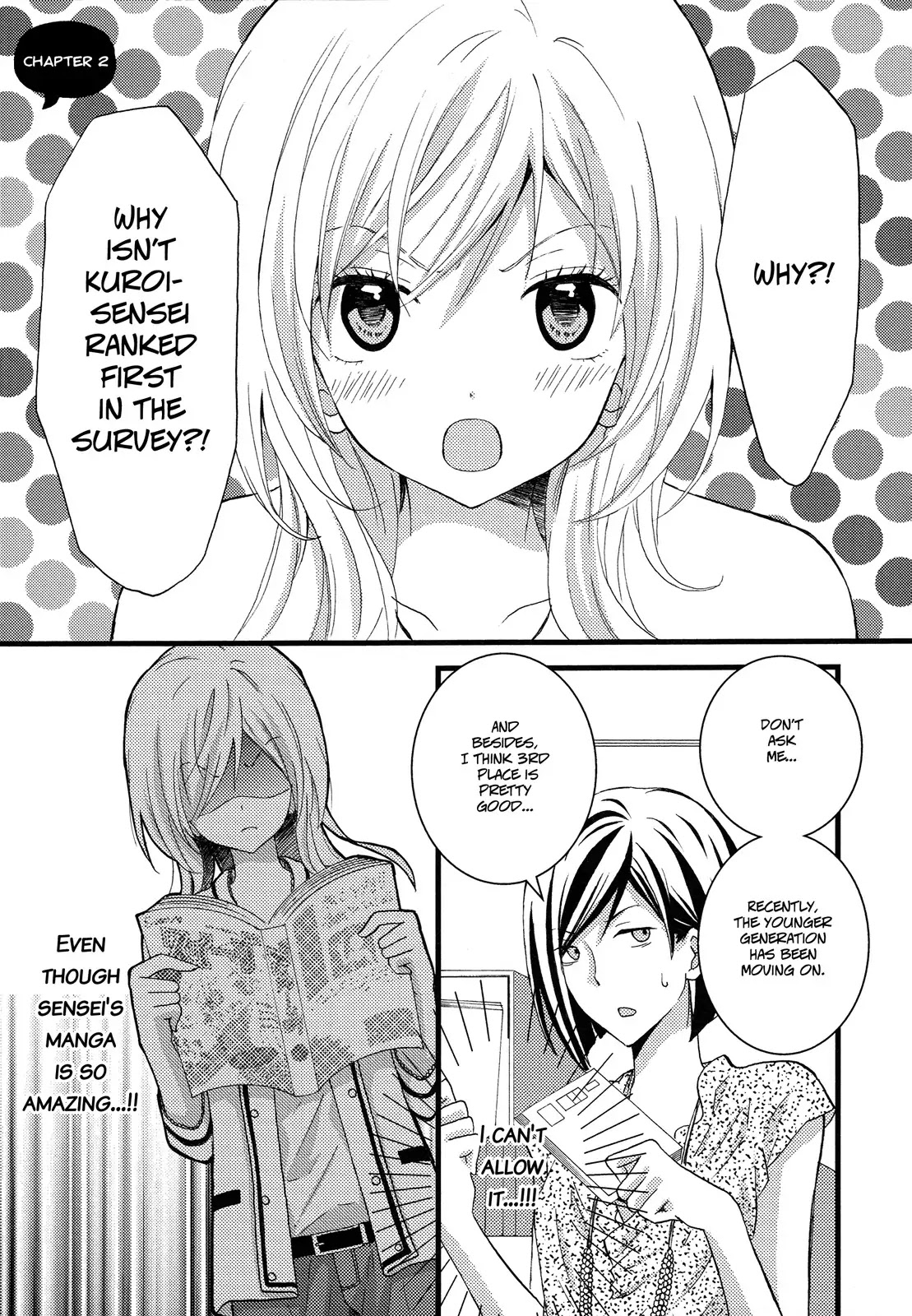 Renai Manga Chapter 2 page 1 - Chapter 2