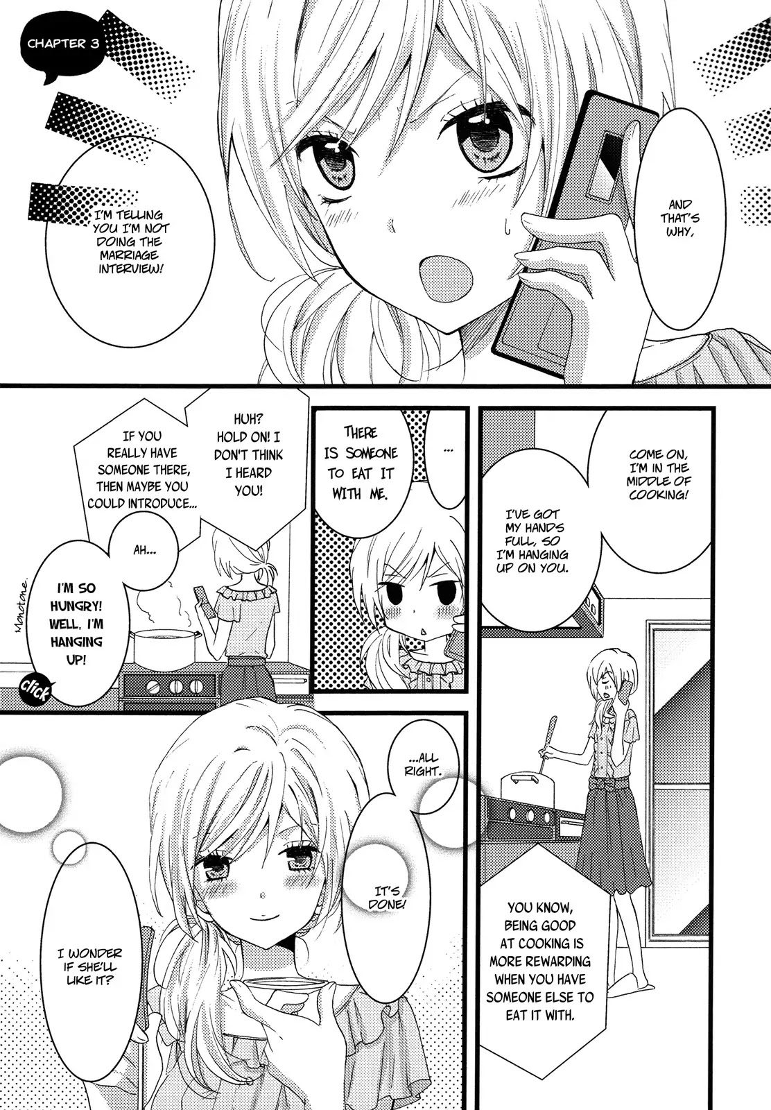 Renai Manga Chapter 3 page 1 - Chapter 3