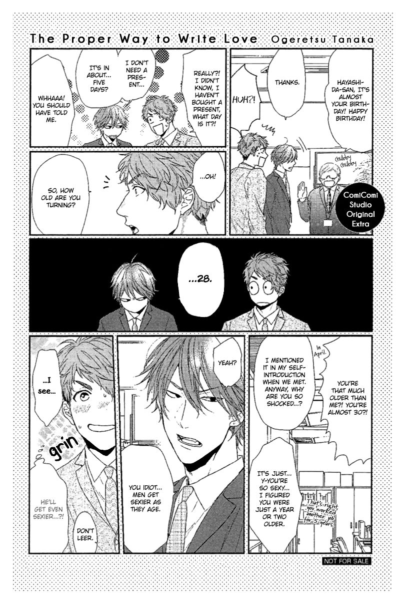 Renai-rubi no Tadashii Furikata Chapter 6 page 35 - Chapter 6 : Extra [End]