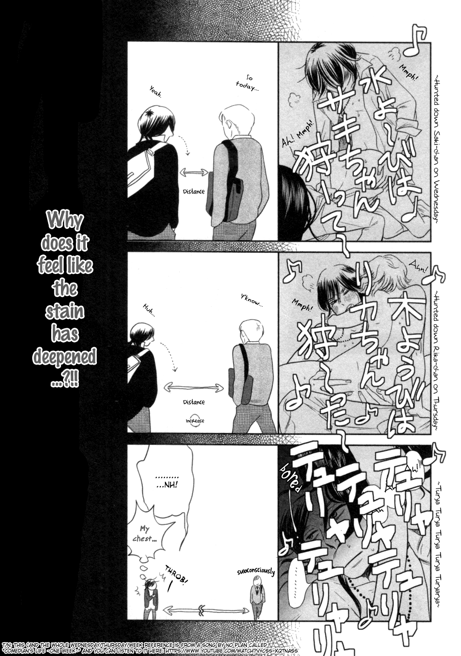 Renai Saiban no Yukue Chapter 5 page 18 - Chapter 5 : A Heart Stain [End]