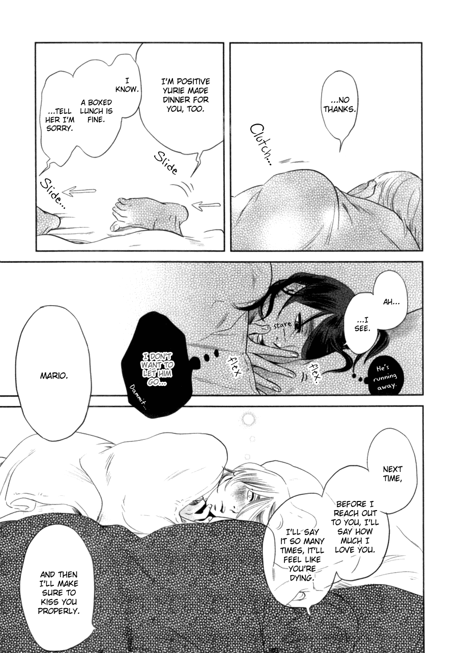 Renai Saiban no Yukue Chapter 5 page 36 - Chapter 5 : A Heart Stain [End]