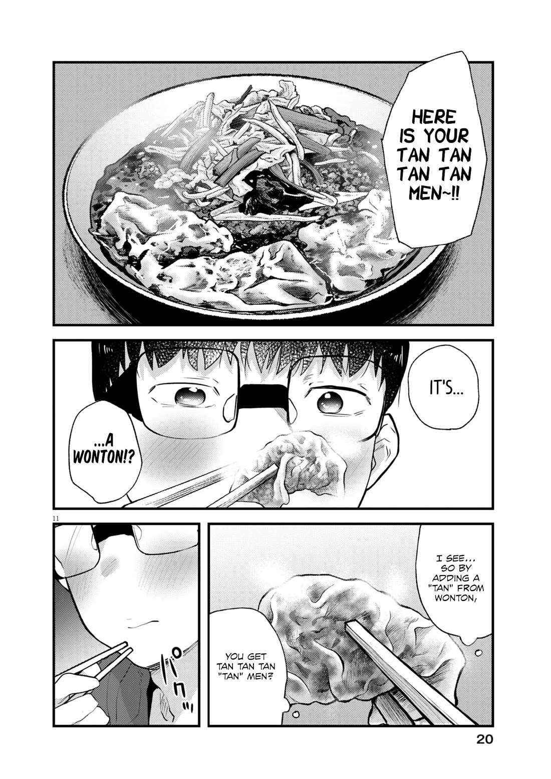 Renge to Naruto! Chapter 11 page 11 - Chapter 11: Tan Tan Men!