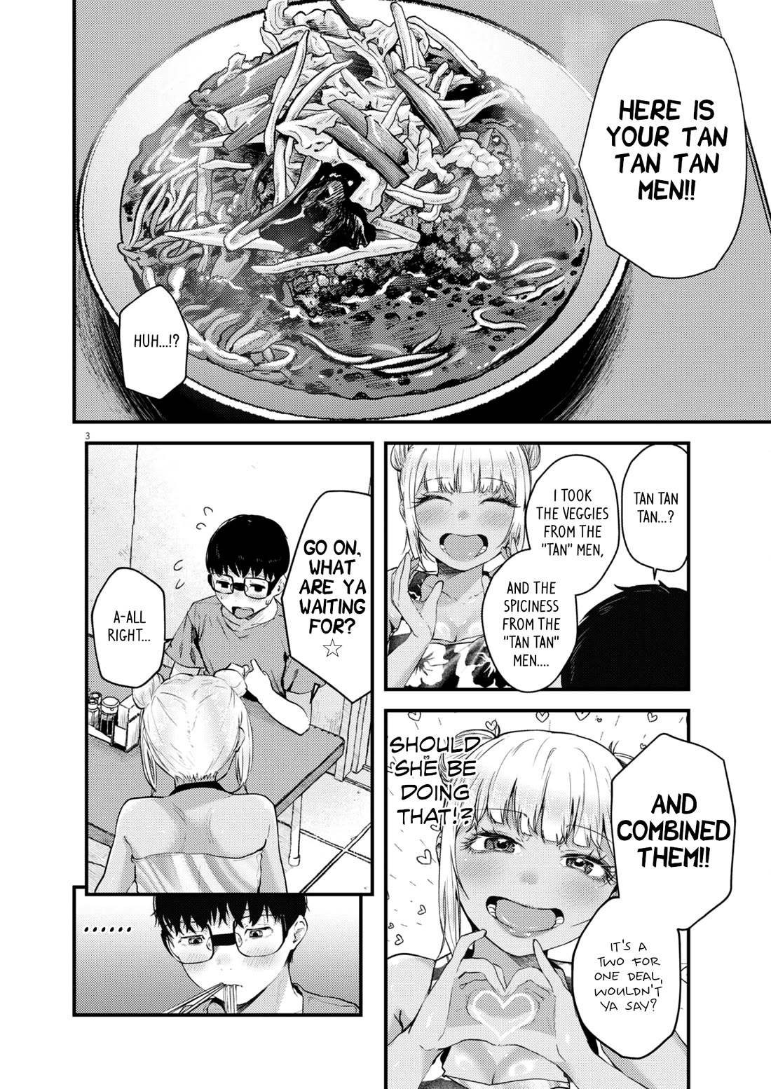 Renge to Naruto! Chapter 11 page 3 - Chapter 11: Tan Tan Men!