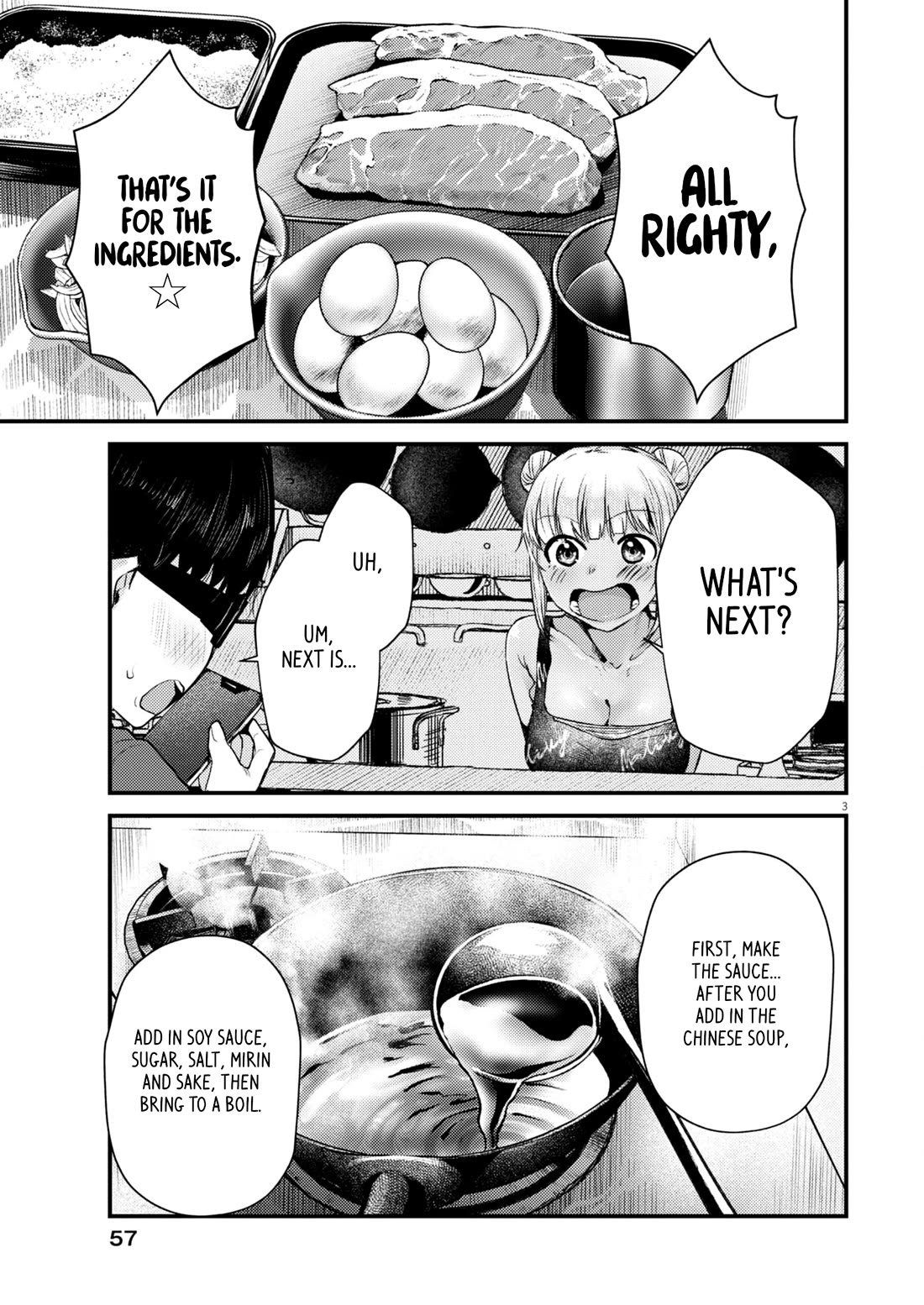 Renge to Naruto! Chapter 19 page 3 - Chapter 19: Katsudon!
