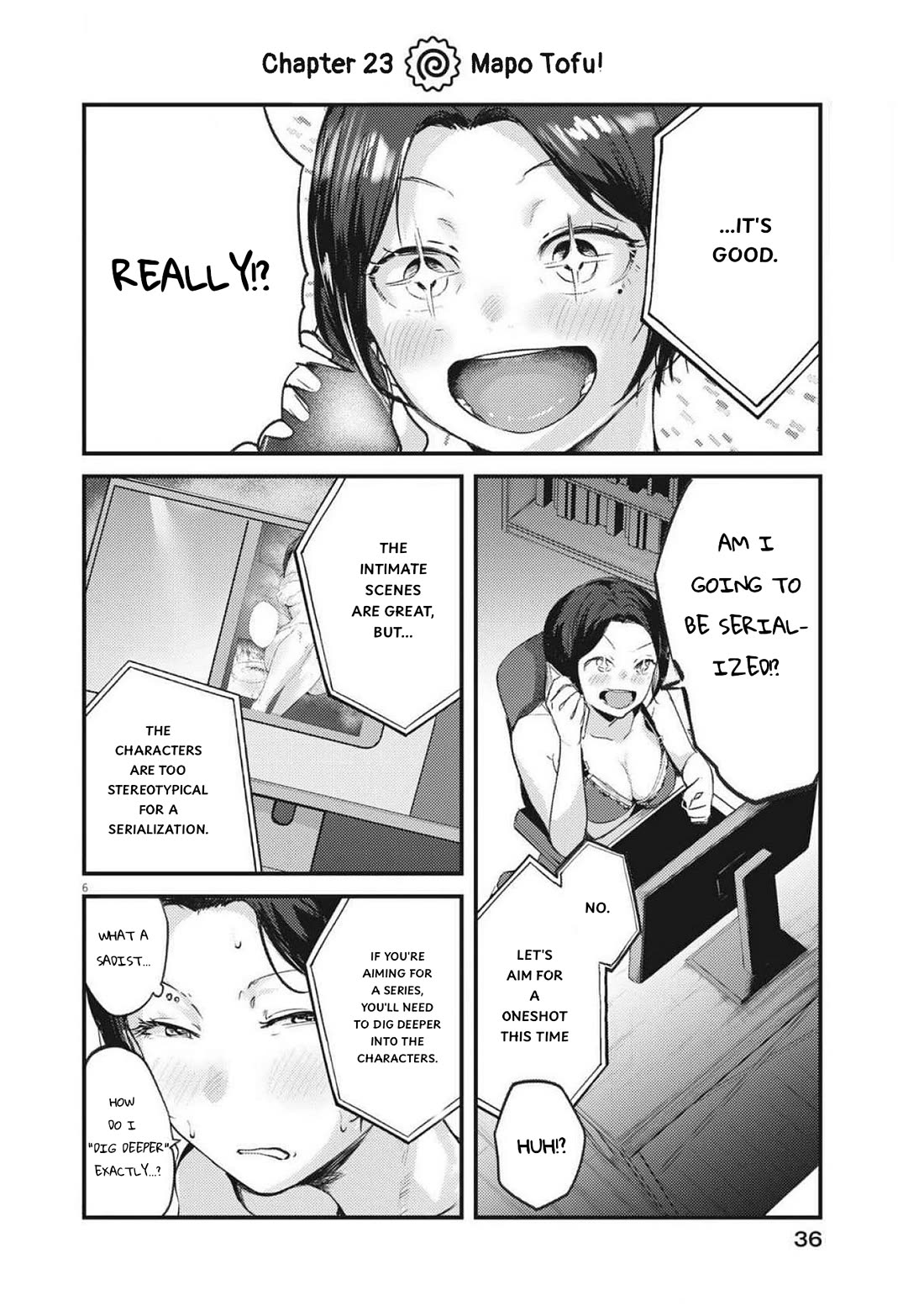 Renge to Naruto! Chapter 23 page 6 - Chapter 23: Mapo Tofu!