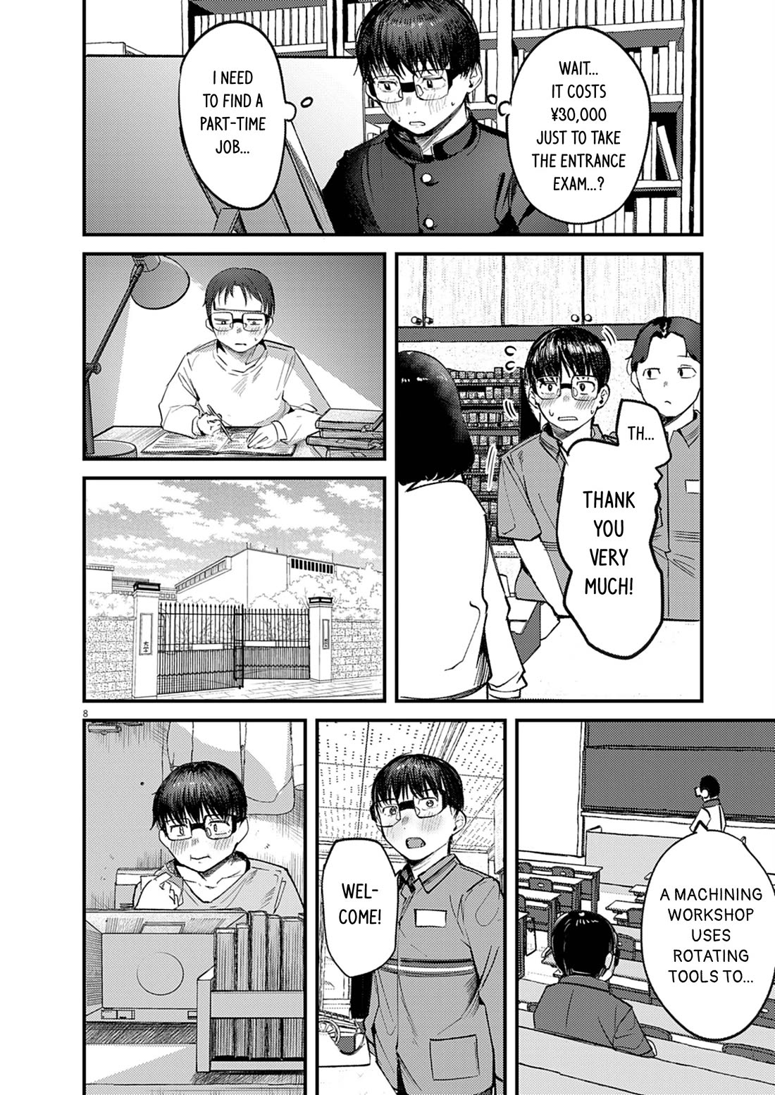 Renge to Naruto! Chapter 33 page 8 - Chapter 33: I'm Sorry!