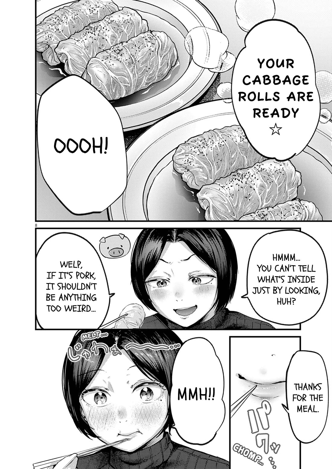 Renge to Naruto! Chapter 52 page 8 - Chapter 52: Cabbage Rolls!