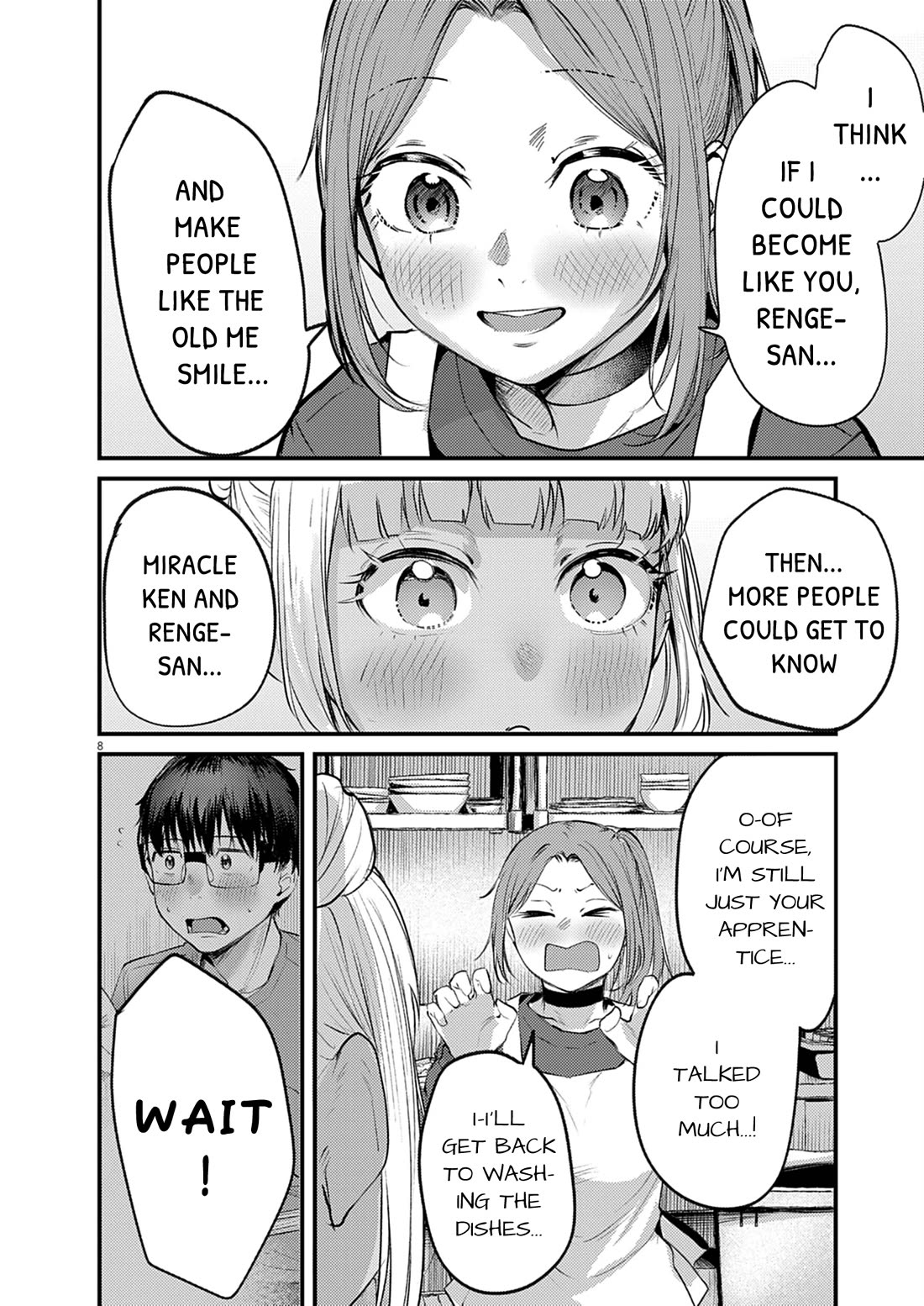 Renge to Naruto! Chapter 53 page 8 - Chapter 53: Team Miracle Ken!