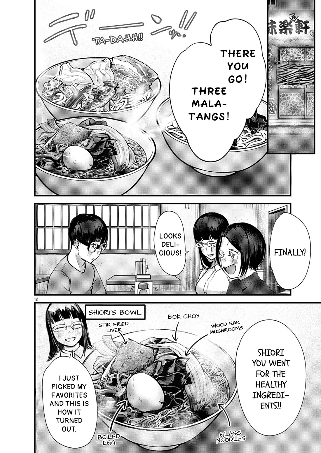 Renge to Naruto! Chapter 54 page 10 - Chapter 54: Malatang!