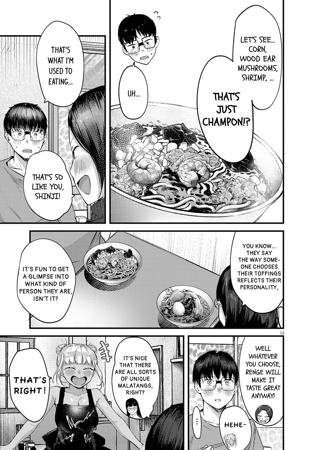 Renge to Naruto! Chapter 54 page 13 - Chapter 54: Malatang!