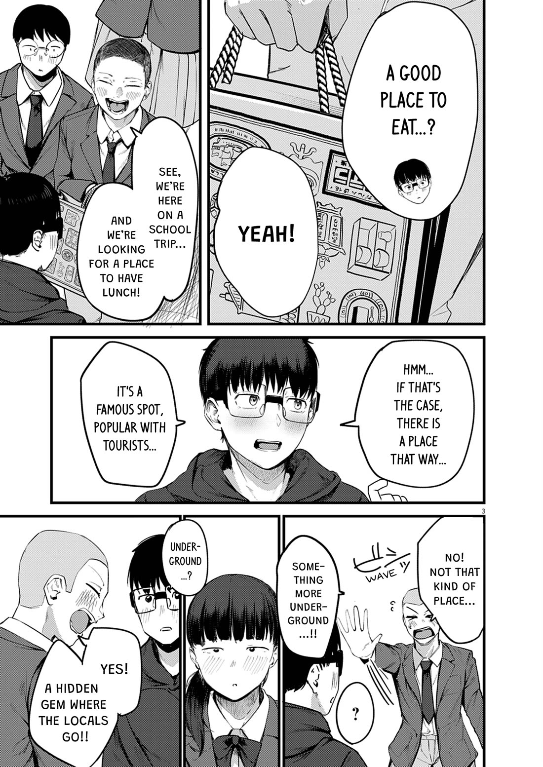 Renge to Naruto! Chapter 56 page 3 - Chapter 56: School Trip!