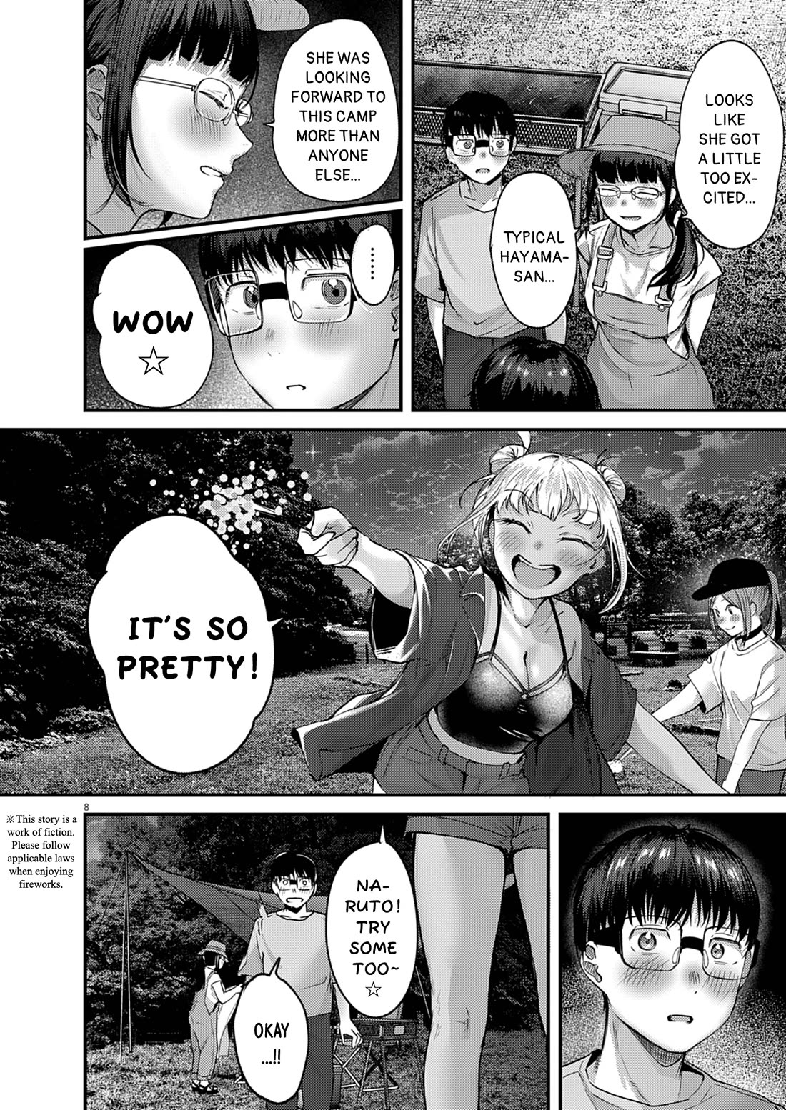 Renge to Naruto! Chapter 61 page 8 - Chapter 61: Starry Sky!