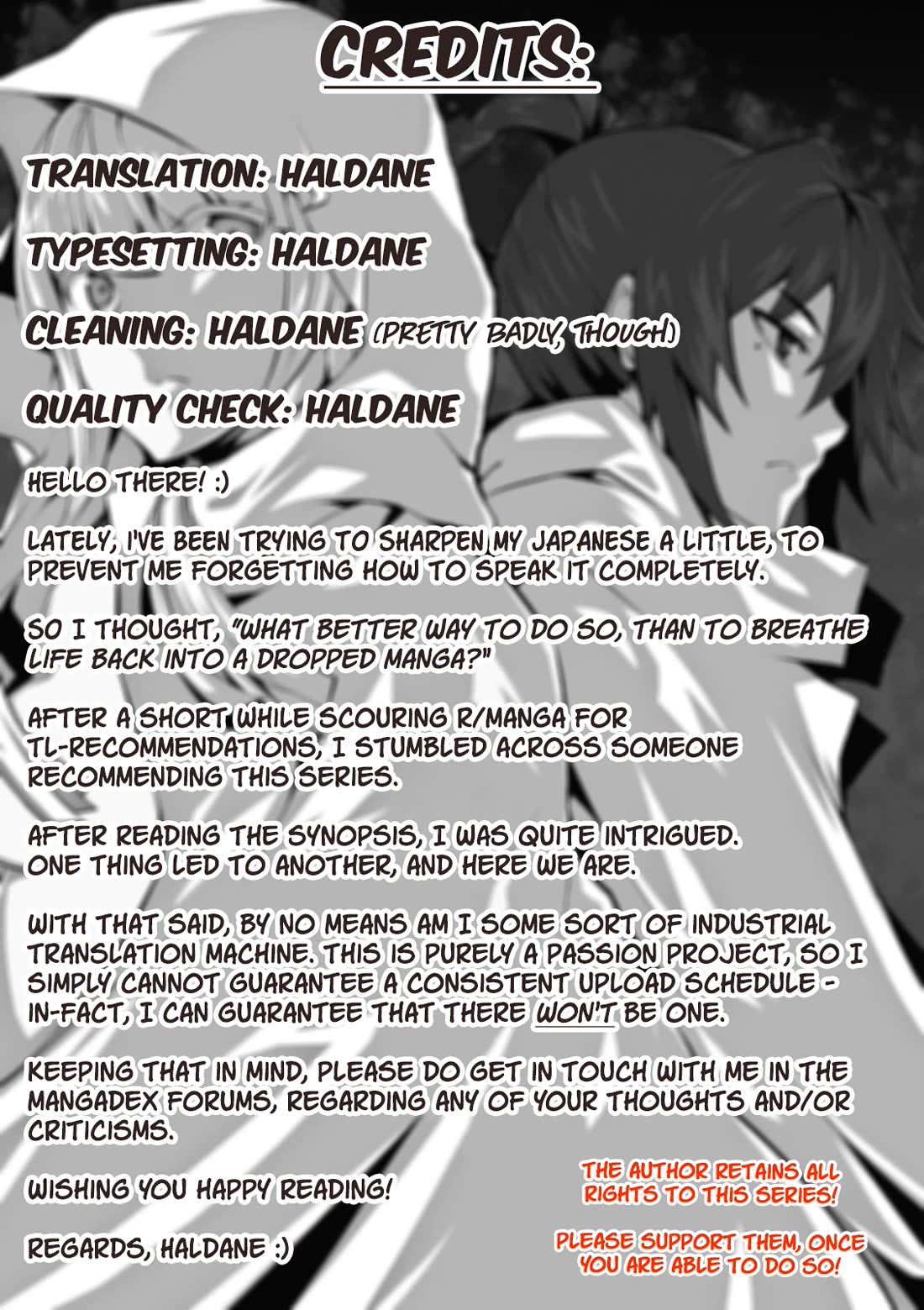 Rengoku Deadroll Chapter 11 page 1 - Chapter 11: The Sin of Choosing