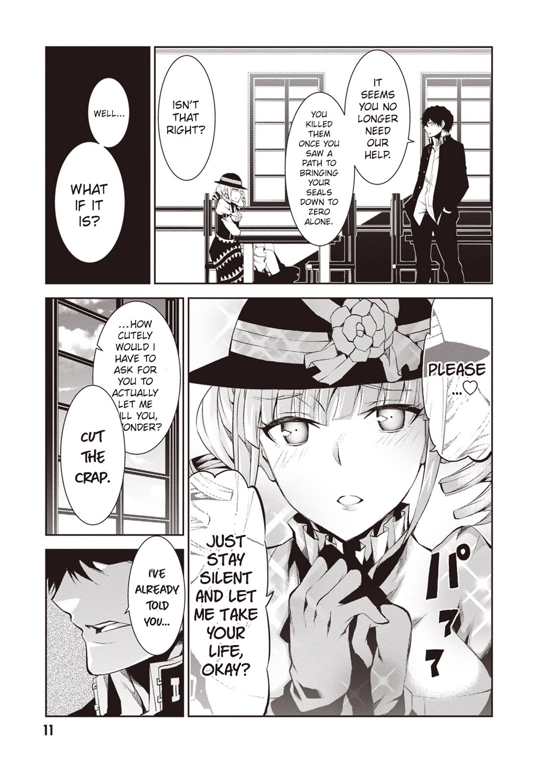 Rengoku Deadroll Chapter 17 page 11 - Chapter 17: The Sin of Peace