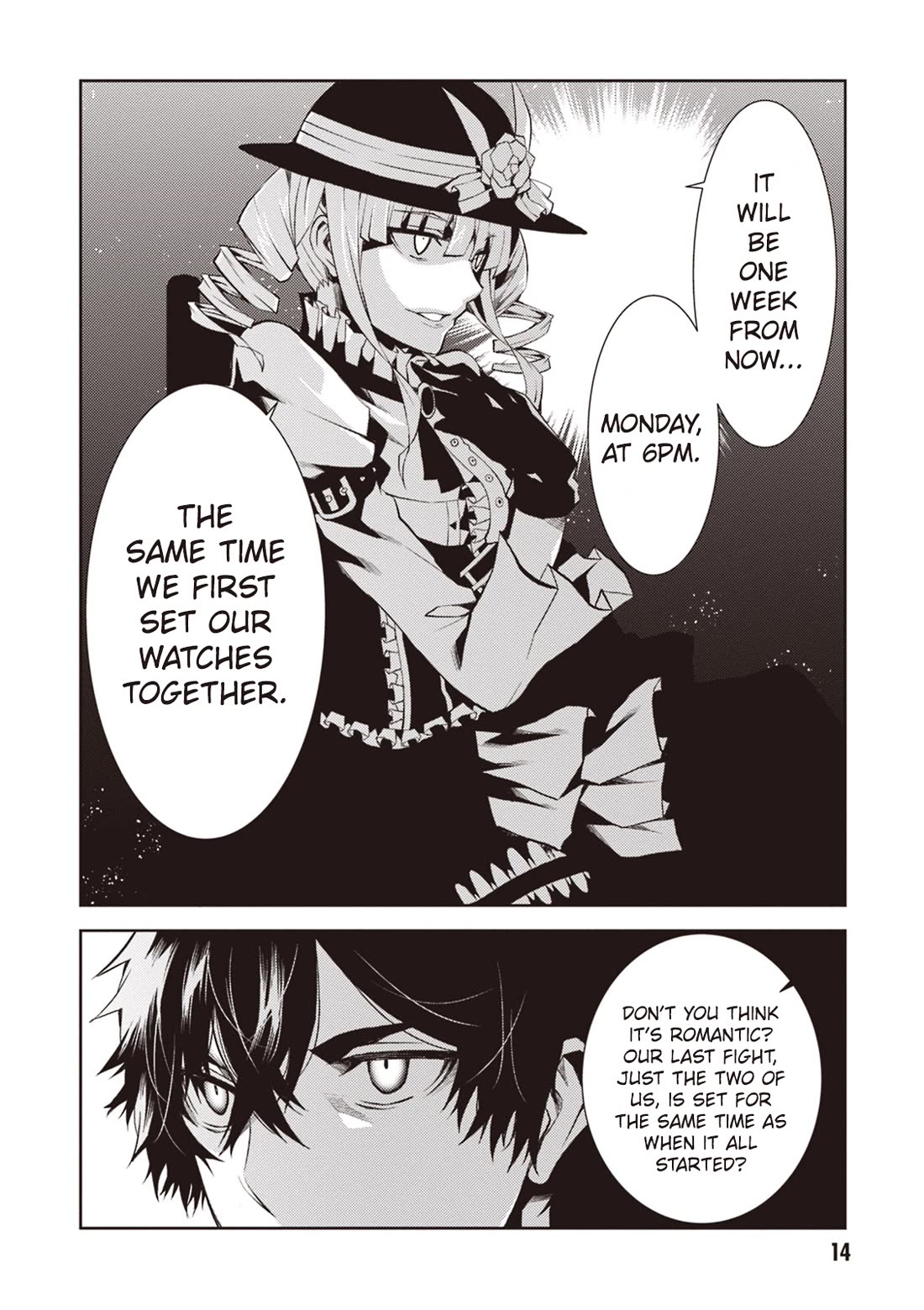 Rengoku Deadroll Chapter 17 page 14 - Chapter 17: The Sin of Peace