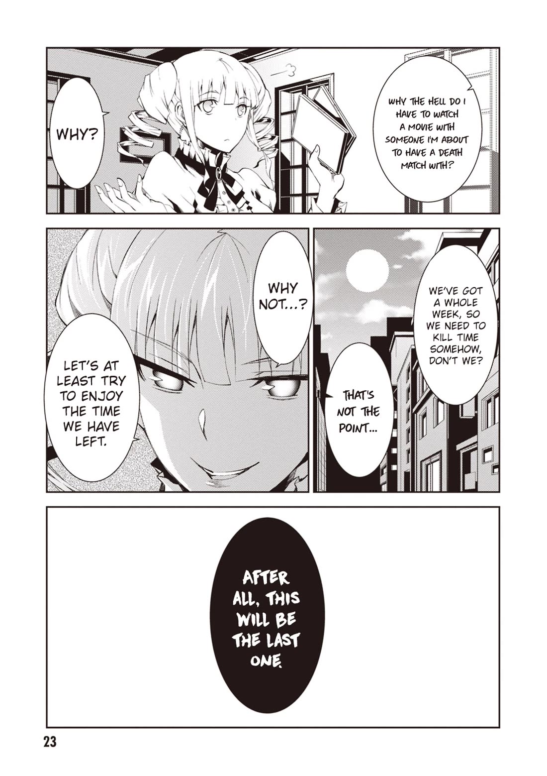 Rengoku Deadroll Chapter 17 page 23 - Chapter 17: The Sin of Peace