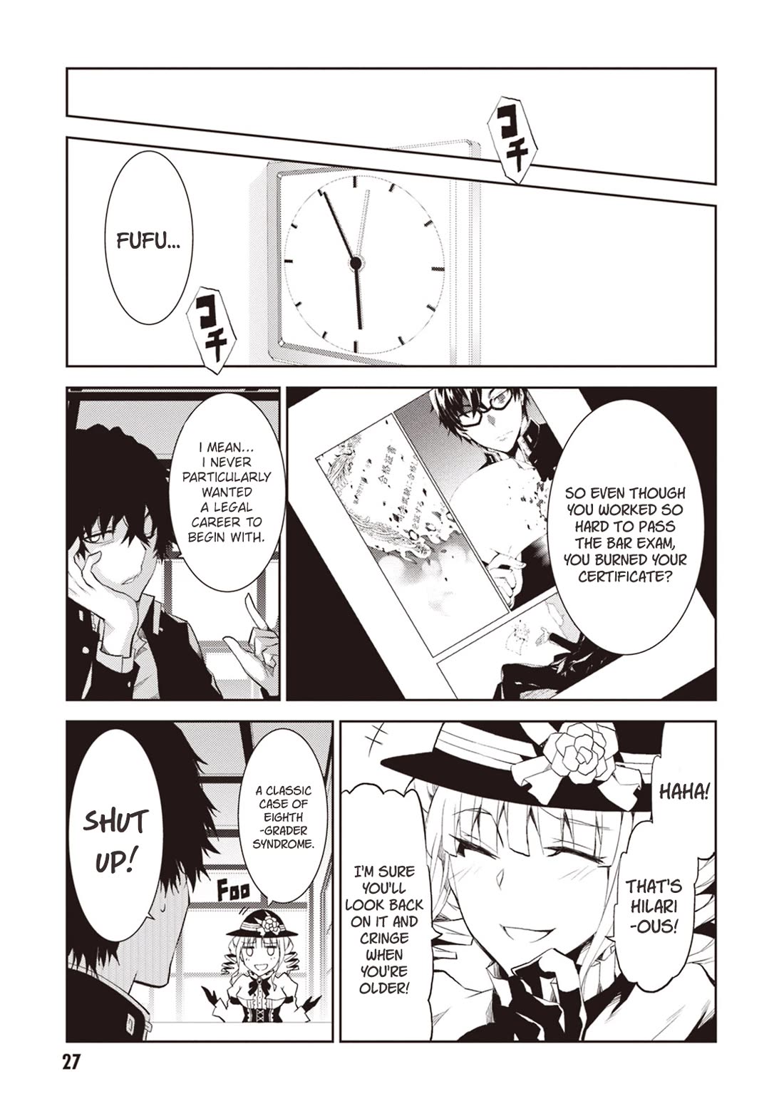 Rengoku Deadroll Chapter 17 page 27 - Chapter 17: The Sin of Peace