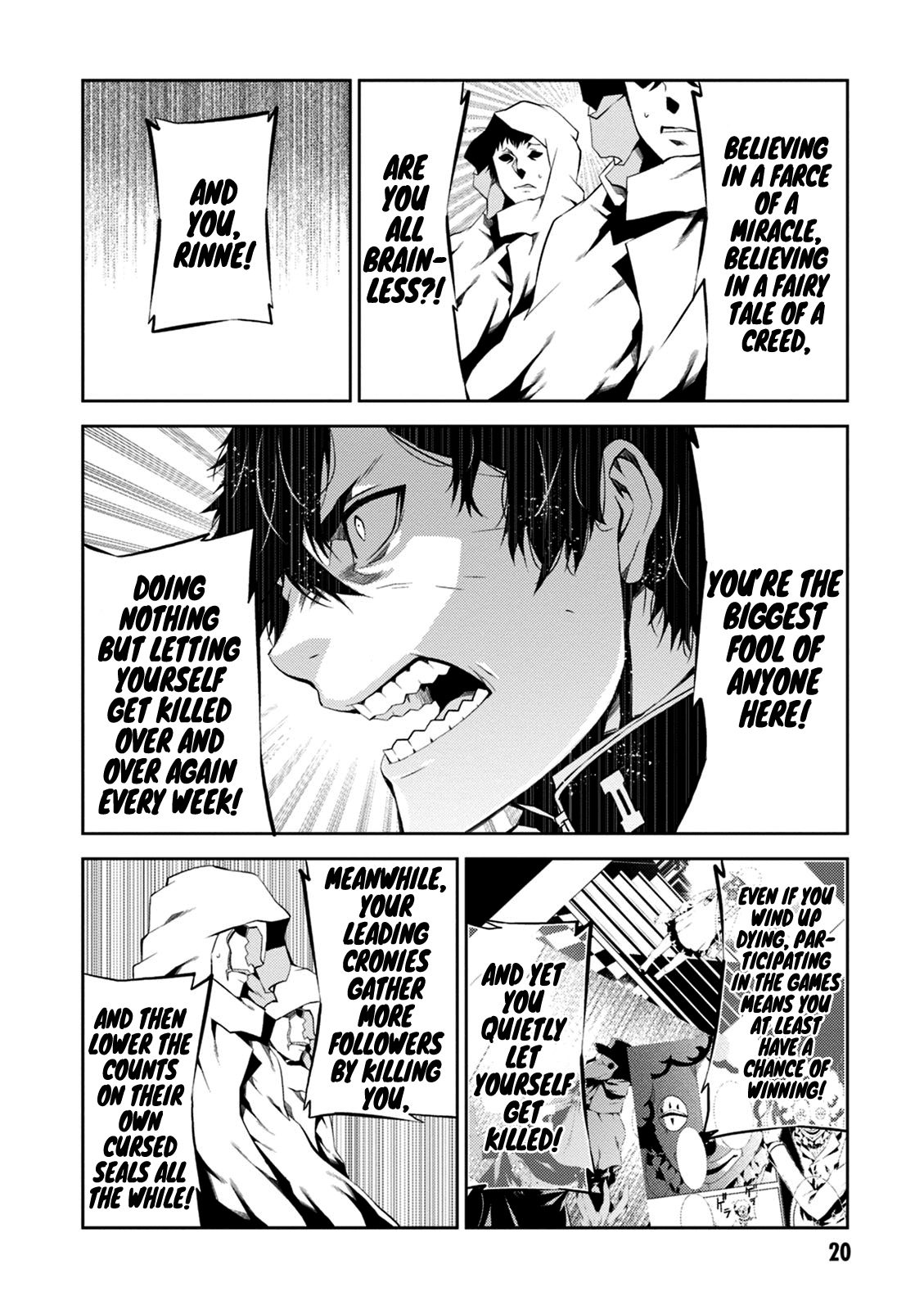 Rengoku Deadroll Chapter 9 page 22 - Chapter 9: The Fake Deity's Sin
