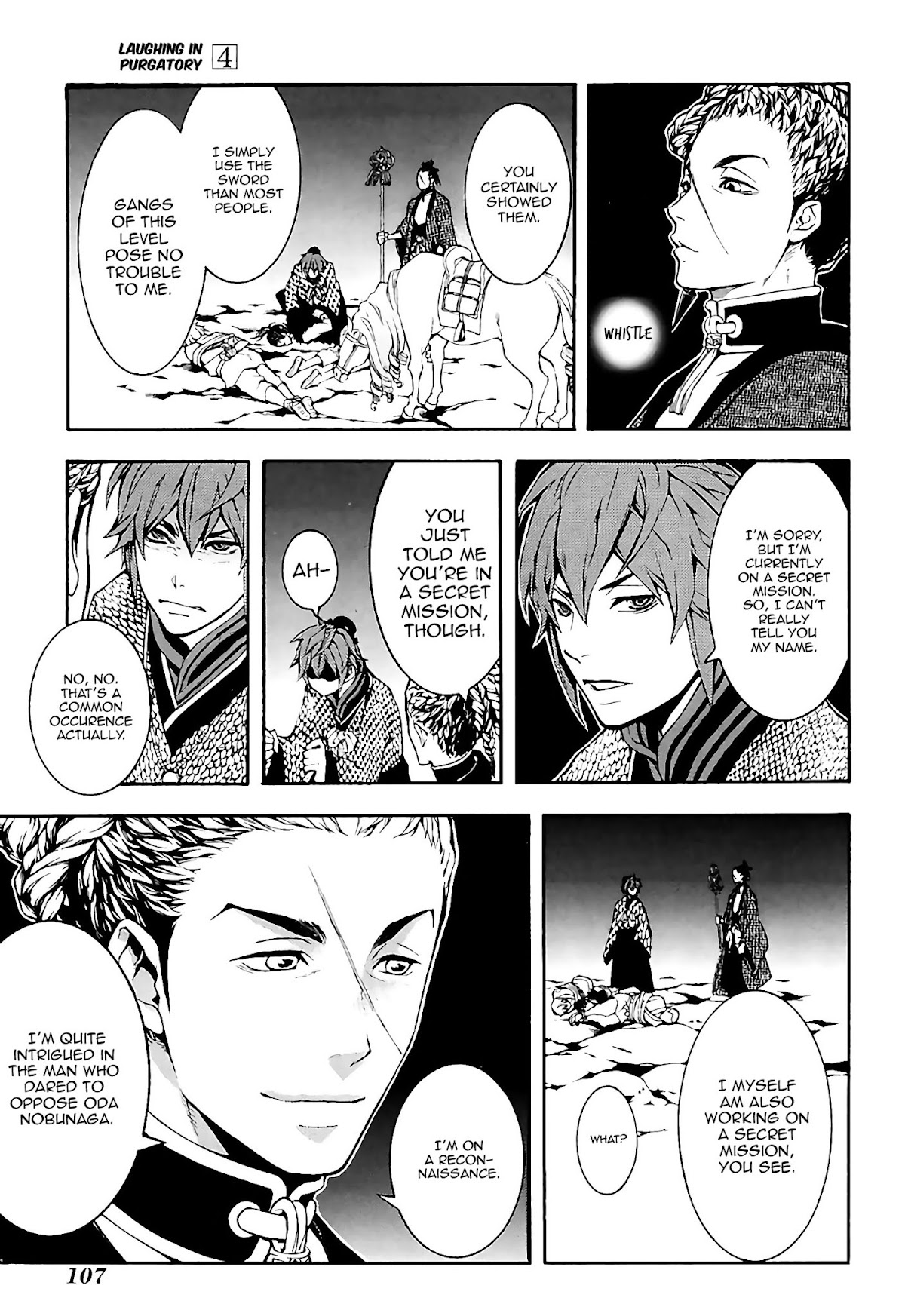 Rengoku ni Warau Chapter 20 page 10 - Chapter 20: The Brazen One, Reunion with the Fierce God